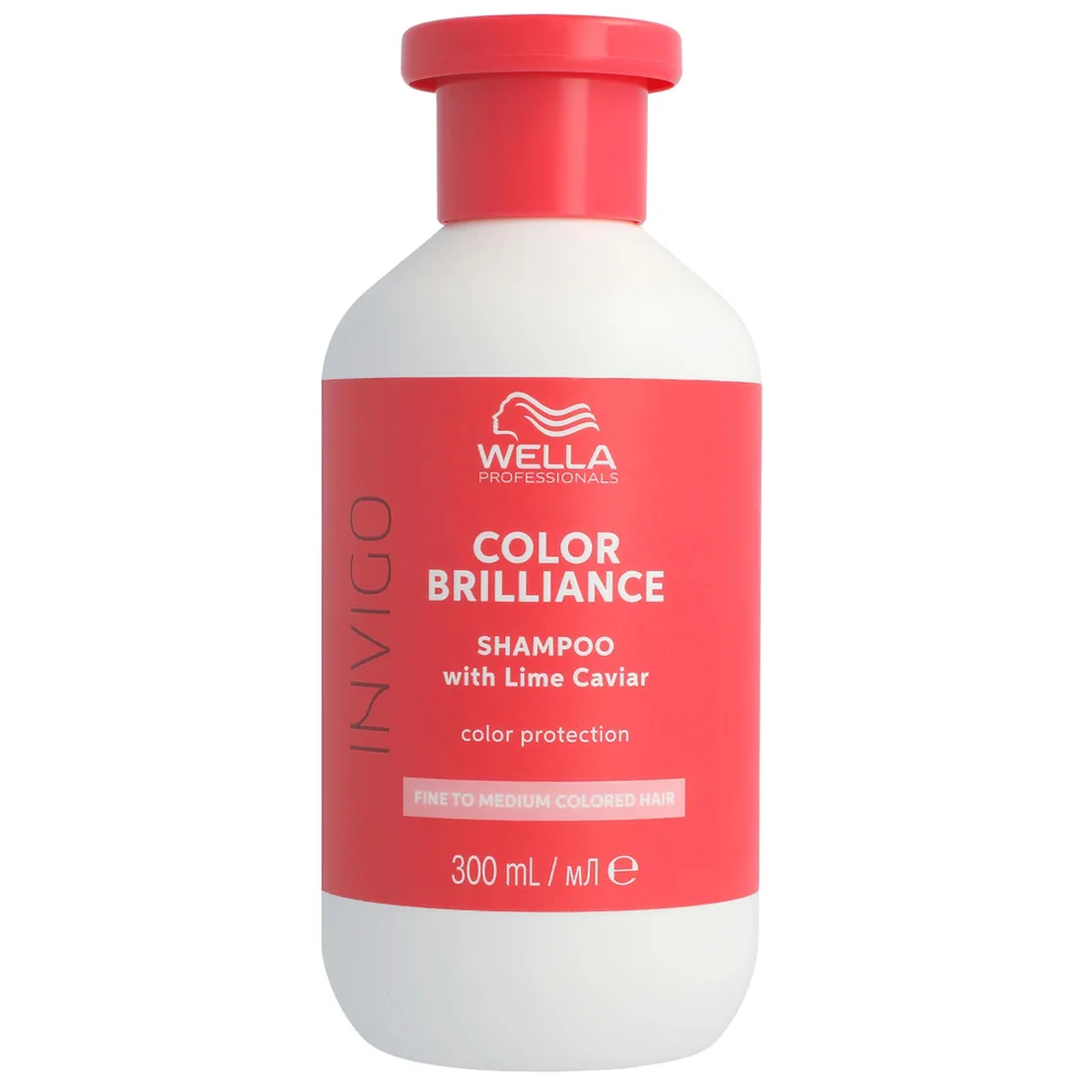 Wella Professionals Care Invigo Color Brilliance Colour Protection Shampoo for Fine to Medium Hair 300ml Image 1