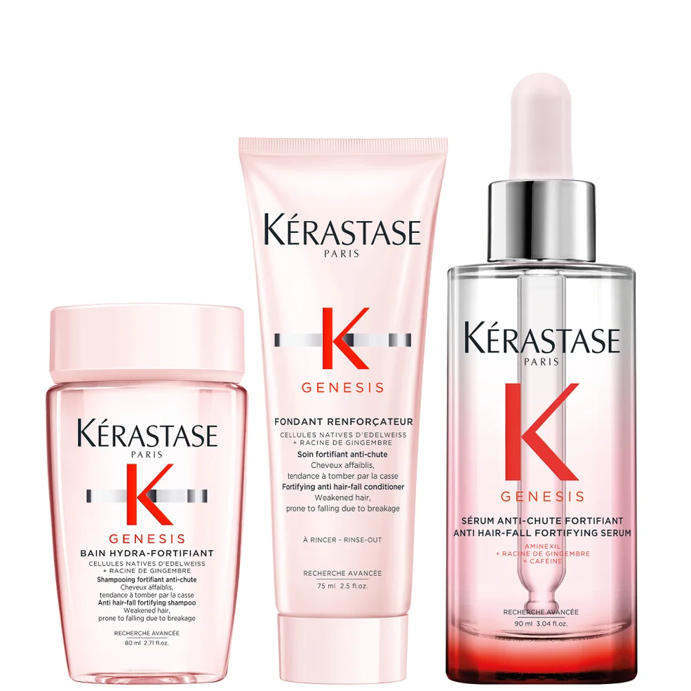 Kérastase Genesis Anti Hair-Fall Fortifying Serum 90ml with Travel Size Duo (Worth £67.79) Image 1