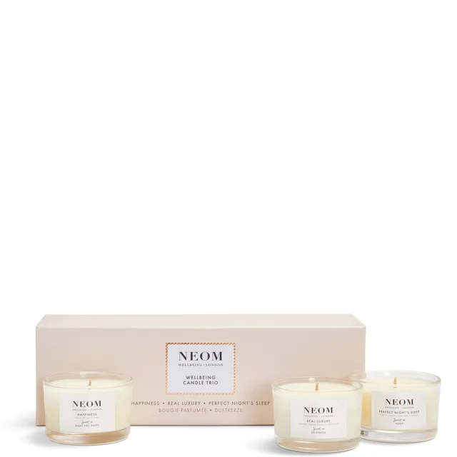 NEOM Wellbeing Wellbeing Candle Trio