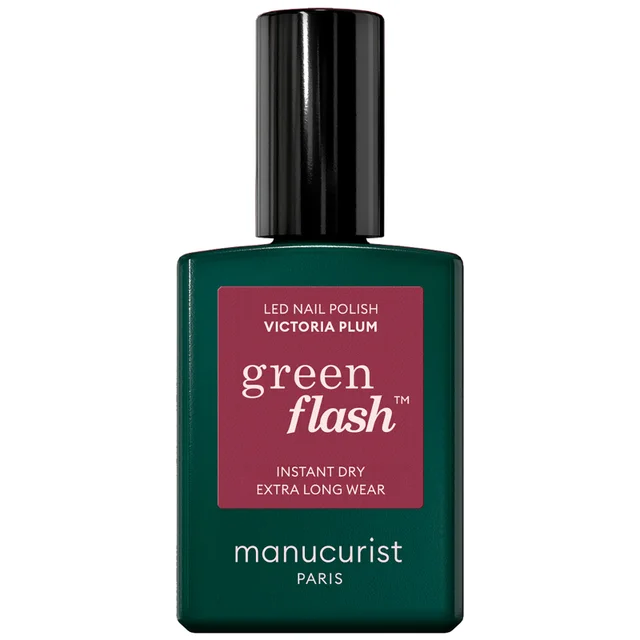 Manucurist Green Flash Polish - Victoria Plum 15ml