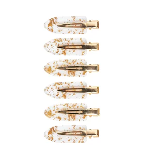 brushworks Gold Flake No Crease Clips - undefined undefined