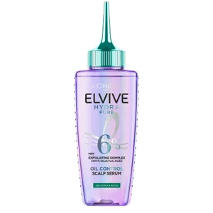 L'Oréal Paris Elvive Hydra Pure Exfoliating Pre-Shampoo Scalp Serum with Salicylic Acid for Oily Scalp and Roots 102ml - undefined undefined