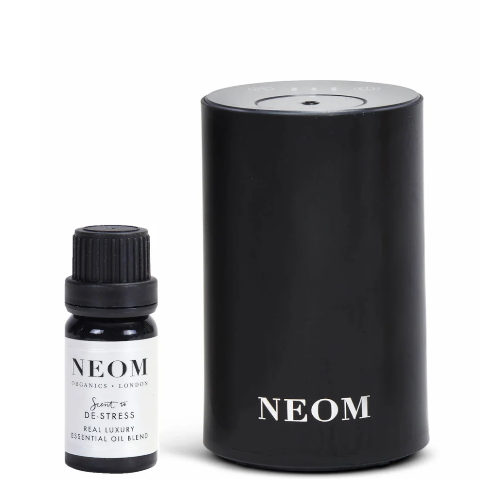 NEOM Wellbeing Scent to De-Stress Set - Black Image 1
