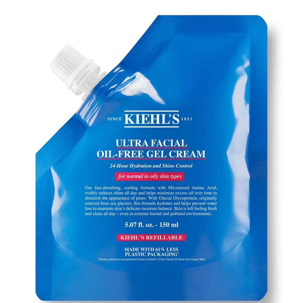 Kiehl's Ultra Facial Oil-Free Gel Cream Refill Pouch 150ml Image 1