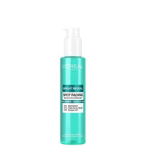 L'Oréal Paris Bright Reveal Spot Fading Serum-in-Cleanser with Niacinamide and Salicylic Acid 150ml - undefined undefined
