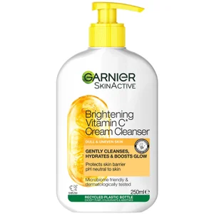 Garnier Skin Active Vitamin C Brightening Cream Cleanser 250ml - undefined undefined