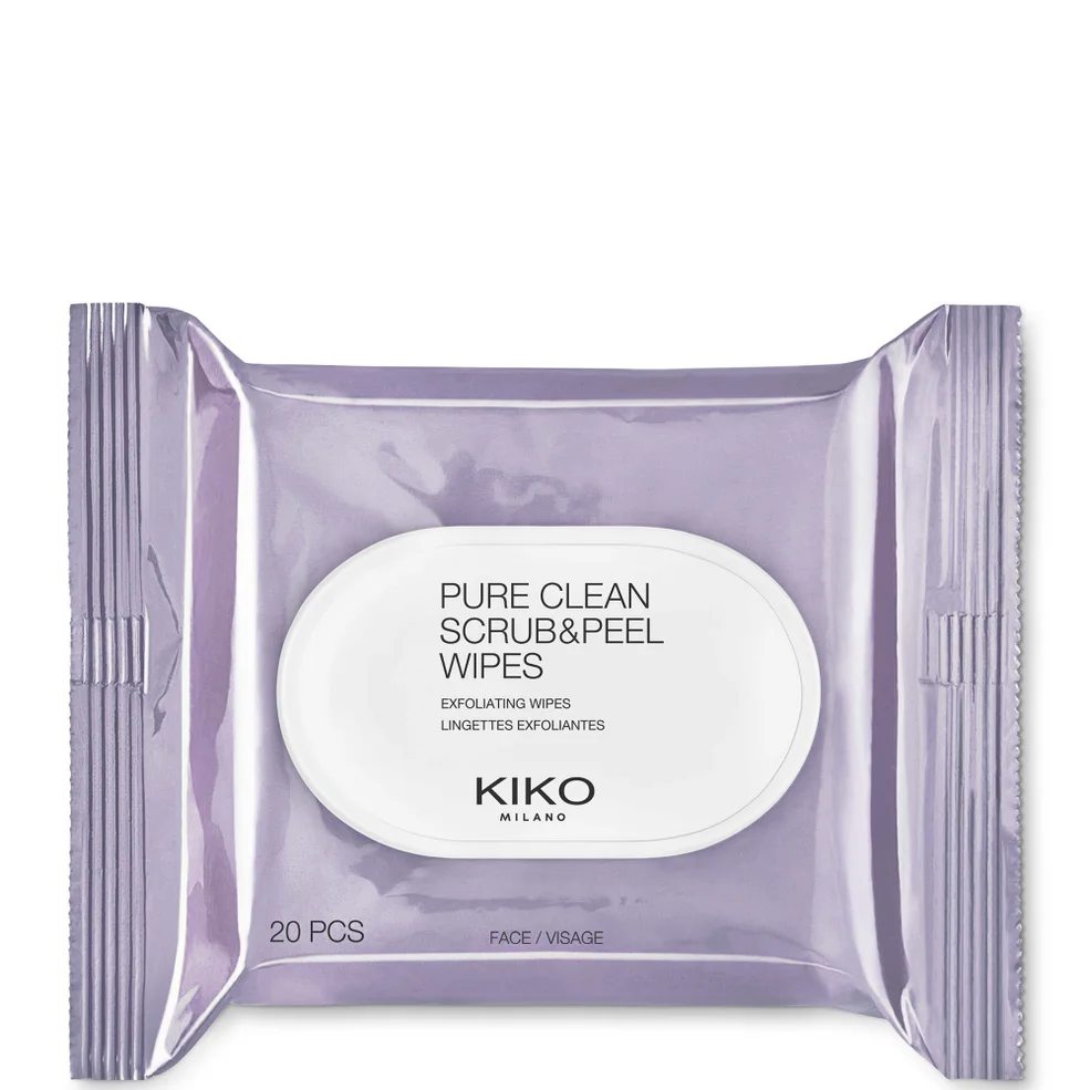 KIKO Milano Pure Clean Scrub & Peel Wipes Image 1