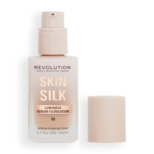 Makeup Revolution Silk Serum Foundation 23ml (Various Shades) - Shade F8