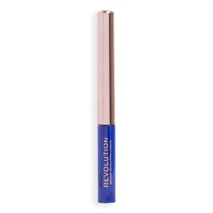 Makeup Revolution Super Flick Liquid Eyeliner 2.4ml (Various Shades) - Shade Blue