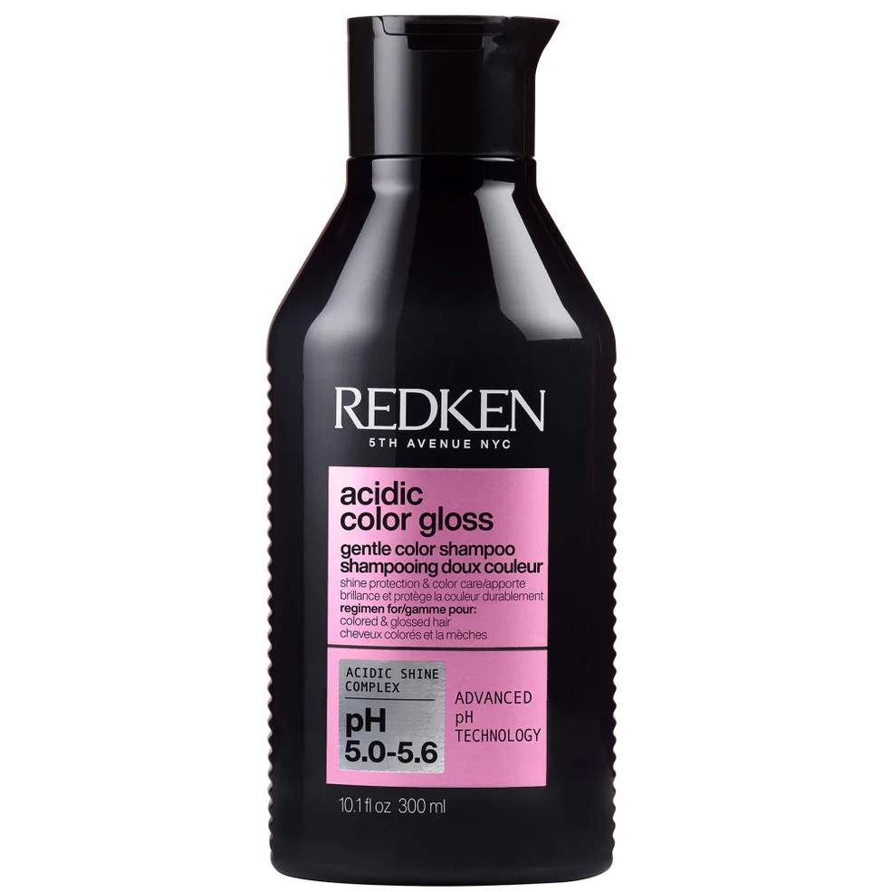 Redken Acidic Color Gloss Shampoo, Sulphate-Free for a Gentle Cleanse, Glass-Like Shine, For Coloured Treated Hair 300ml Image 1