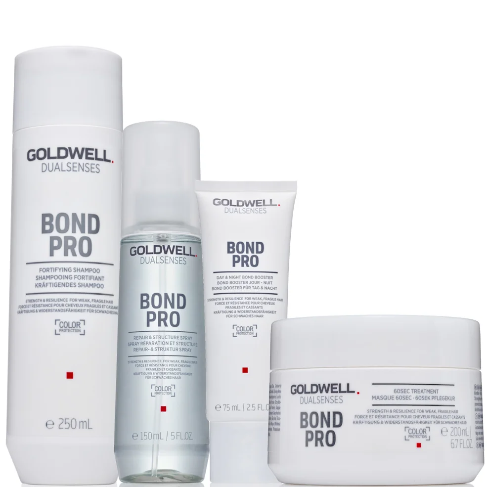 Goldwell Dualsenses Bond Pro Ultimate Hair Bond Boosting Routine For Weak, Damaged Hair (Worth £68.65) Image 1
