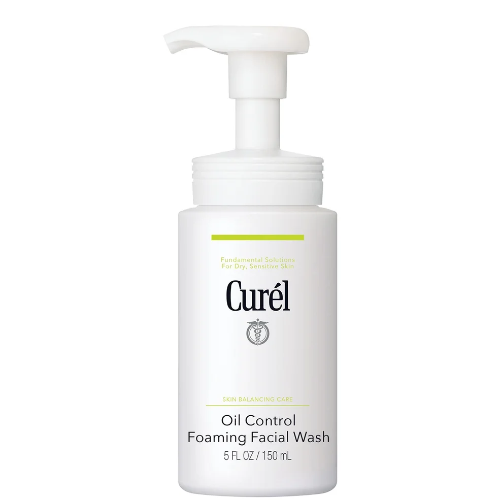 Curél Skin Balancing Care Oil Control Foaming Facial Wash for Sensitive Skin 150ml Image 1