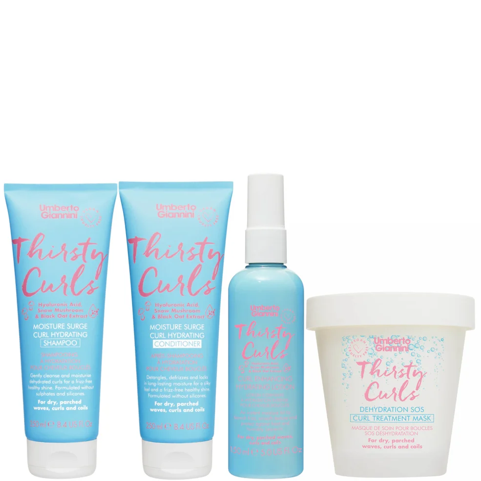 Umberto Giannini Thirsty Curls Hydration Bundle Image 1
