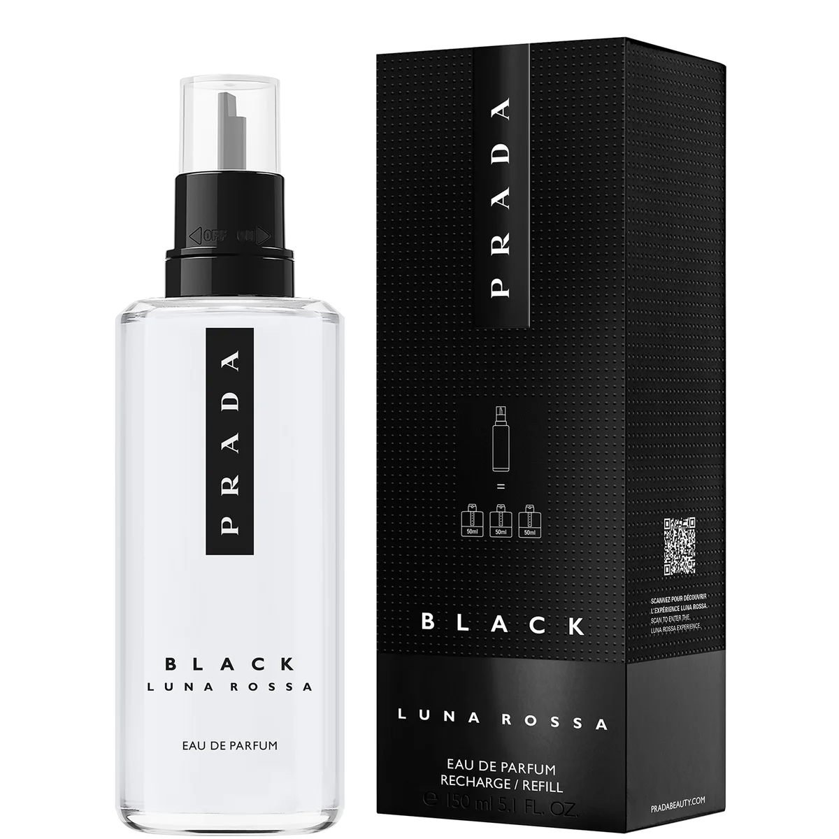 Cologne Prada Black Parfem Prada Luna Rossa Black Eau De Parfum