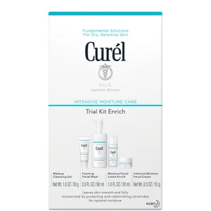 Curél Enrich 2 Week Trial and Travel Kit for Dry, Sensitive Skin - undefined undefined