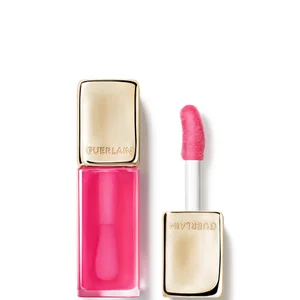 GUERLAIN KissKiss Bee Glow 92% Natural-Origin Honey Tint Lip Oil 41g (Various Shades) - Shade 458 Pop Rose Glow