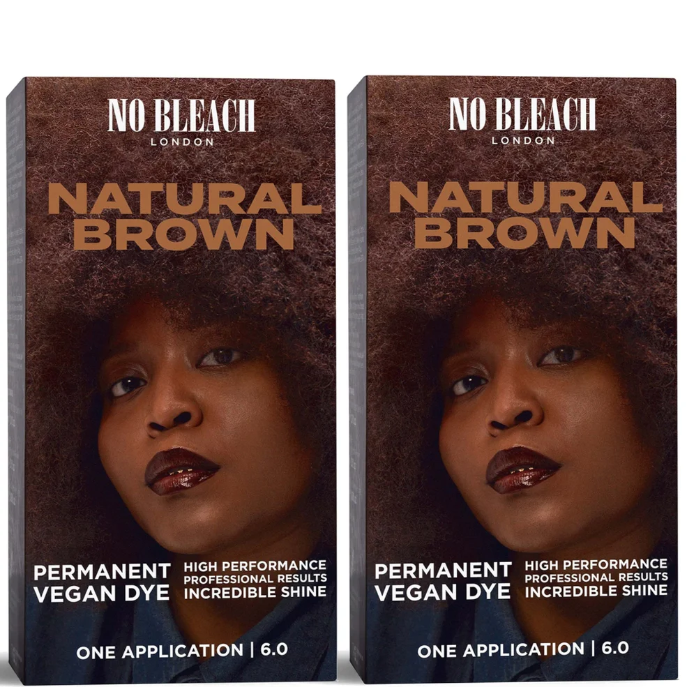 BLEACH LONDON Natural Brown Permanent Kit Duo Image 1