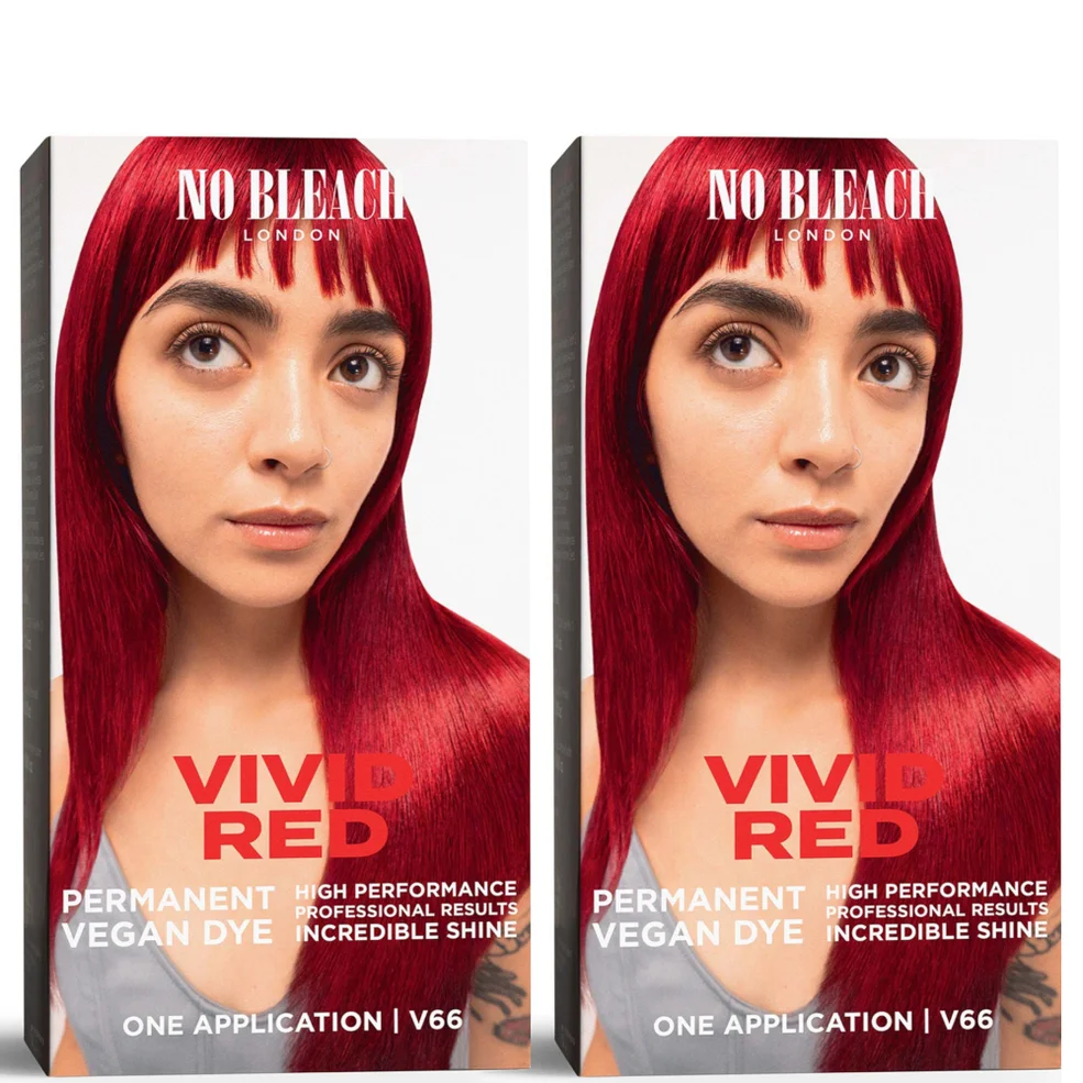 BLEACH LONDON Vivid Red Permanent Kit Duo Image 1