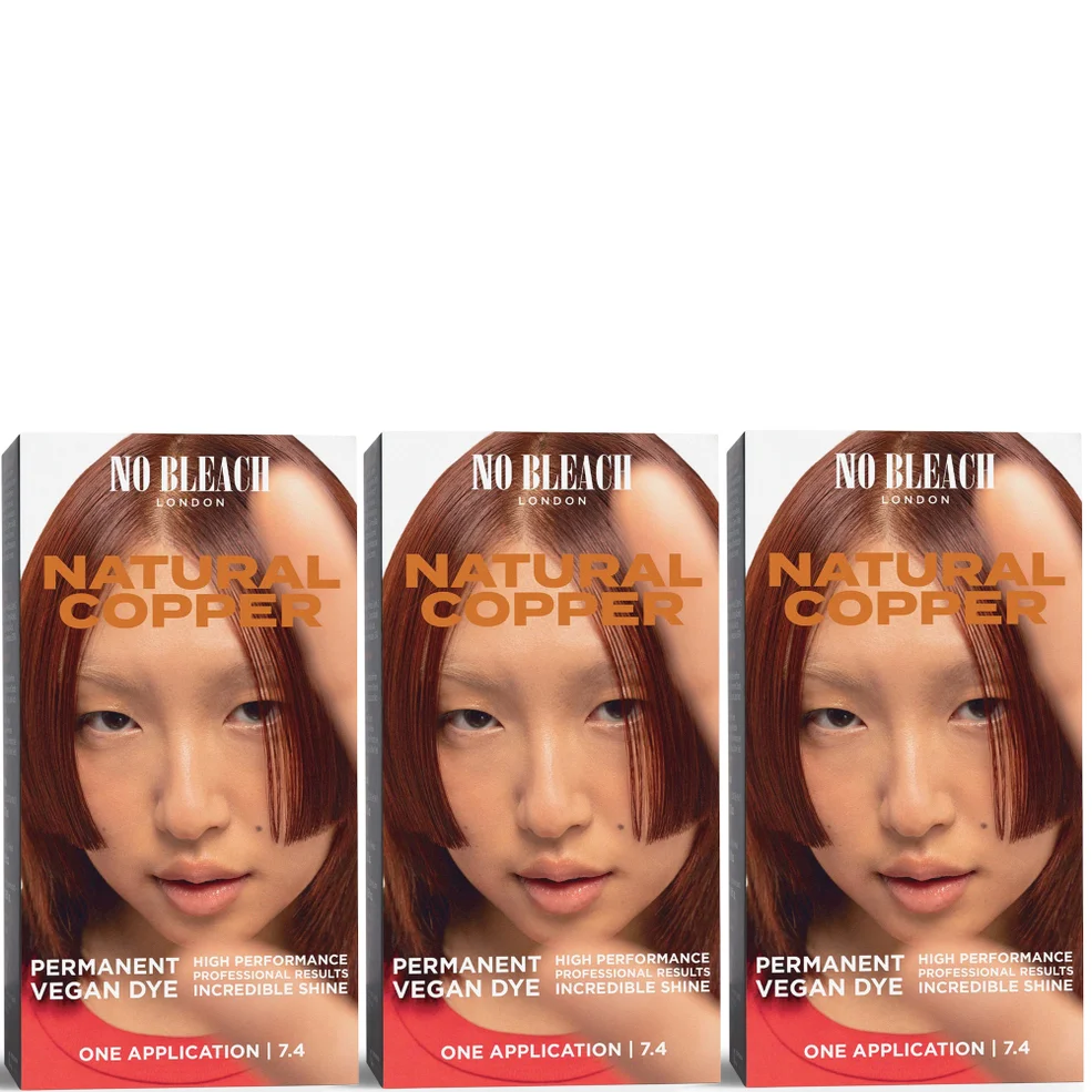 BLEACH LONDON Natural Copper Permanent Kit Trio Image 1