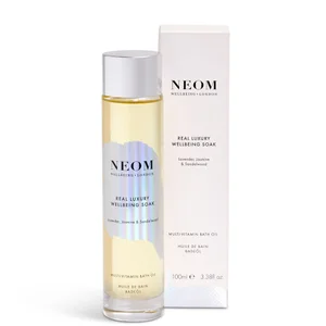NEOM Wellbeing Real Luxury Wellbeing Soak Multi-Vitamin Bath Oil 100ml - undefined undefined