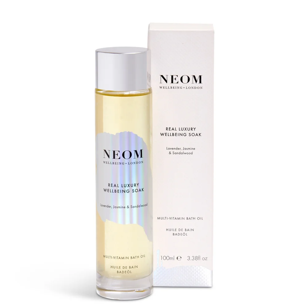 NEOM Wellbeing Real Luxury Wellbeing Soak Multi-Vitamin Bath Oil 100ml Image 1