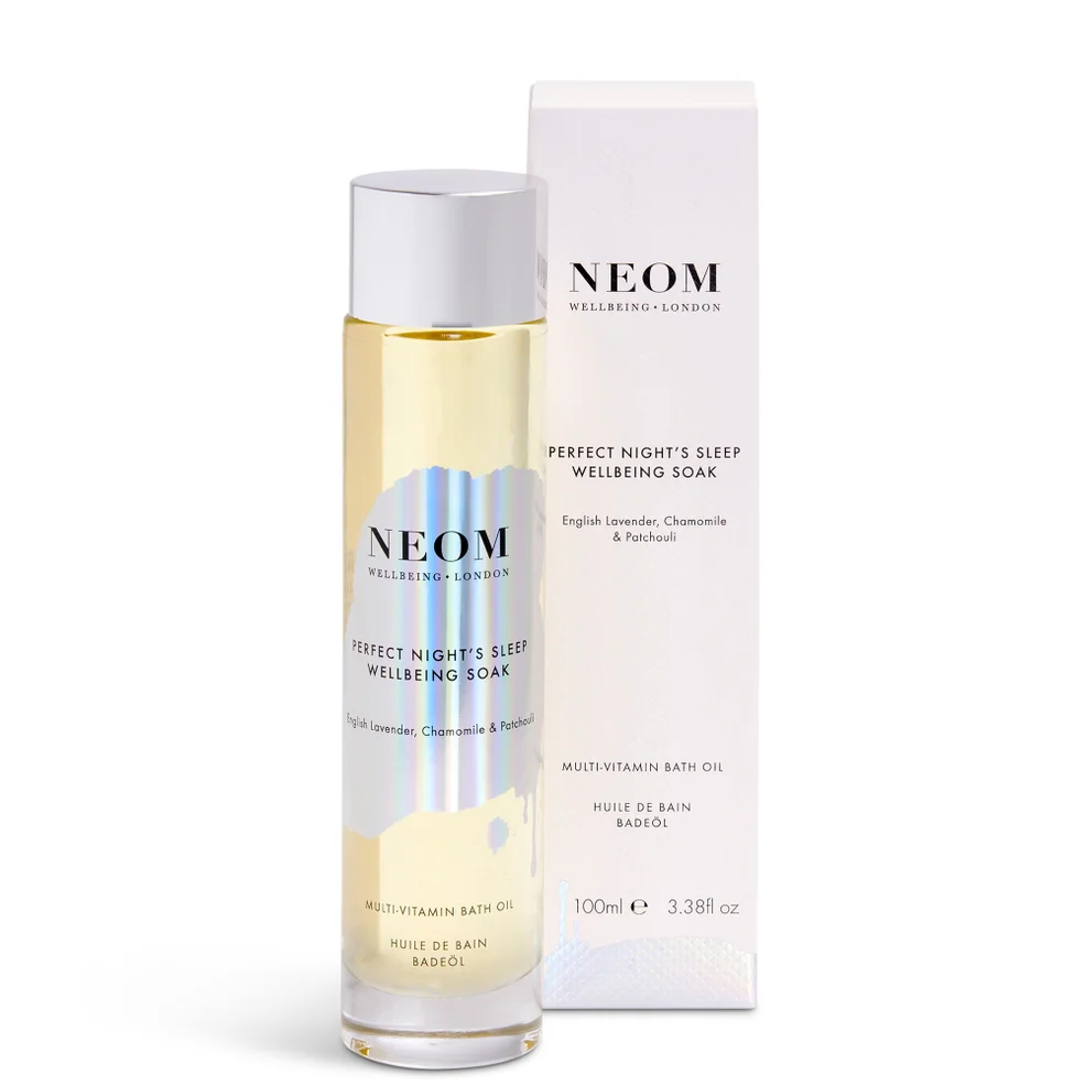 NEOM Wellbeing Perfect Night’s Sleep Wellbeing Soak Multi-Vitamin Bath Oil 100ml Image 1