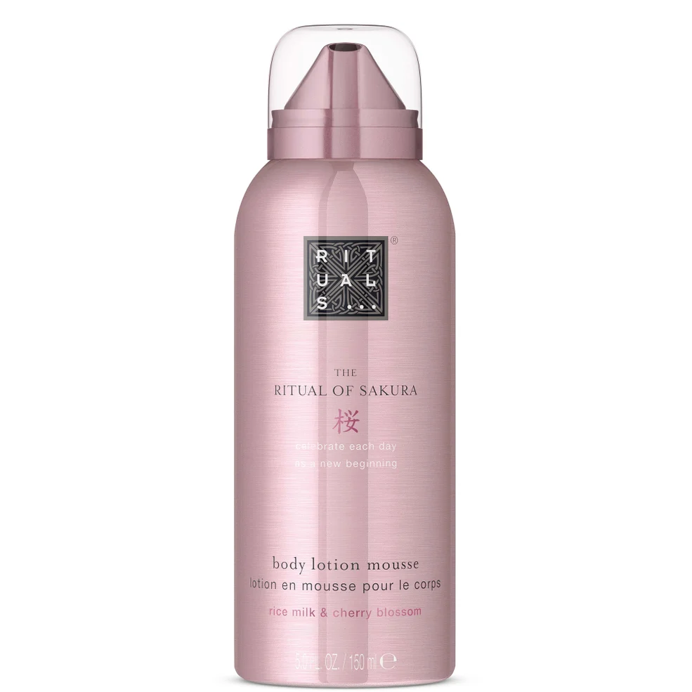 RITUALS The Ritual of Sakura Cherry Blossom & Rice Milk Body Lotion Mousse 150ml Image 1