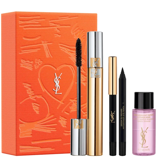 Yves Saint Laurent Mascara Faux Effect Cills, Mini Dessin du Rouge and Biphase Set (Worth £49.00)