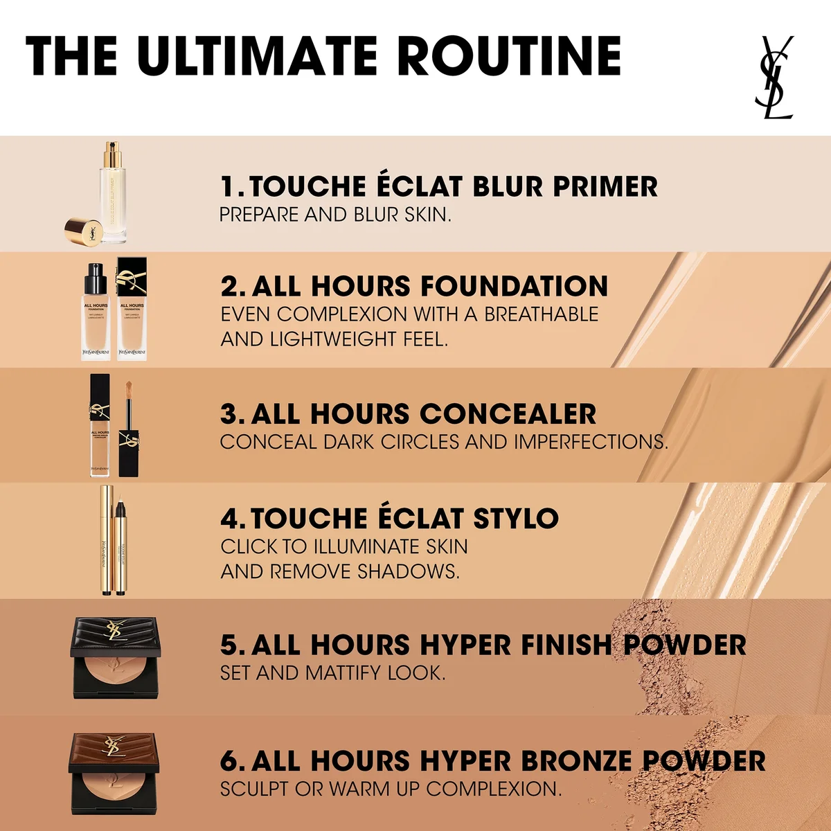 Glow Foundation Ysl Touche Eclat Foundation Colour Match Yves