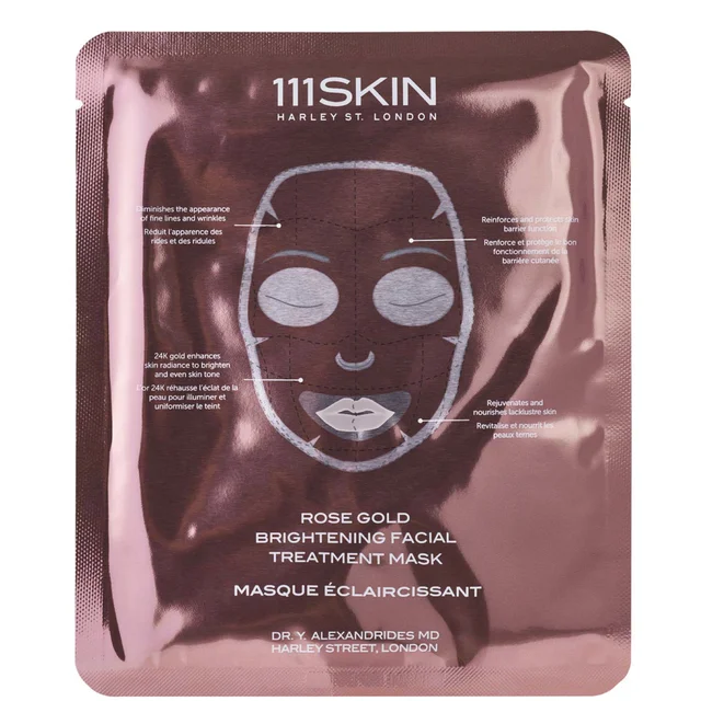 111SKIN Rose Gold Brightening 5-Piece Facial Mask Set