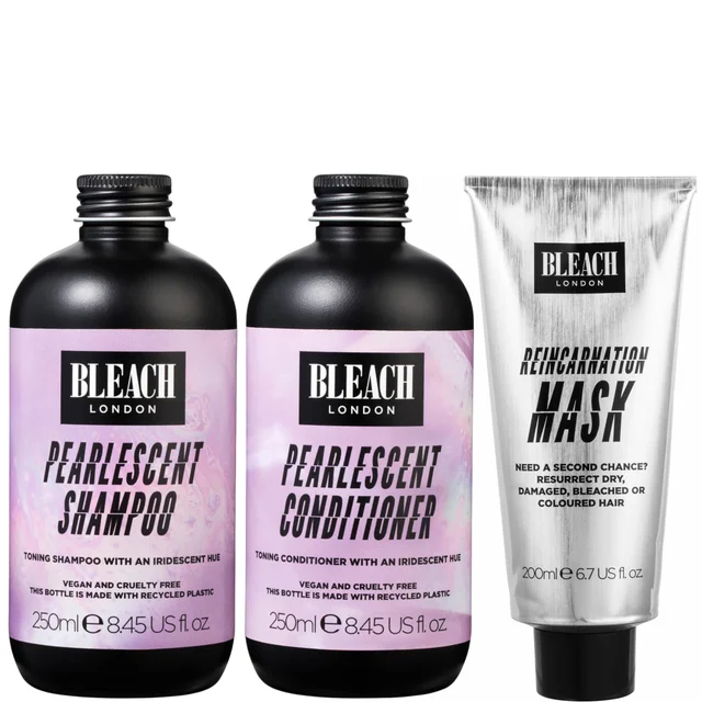 BLEACH LONDON Pearlescent 3 Step Routine