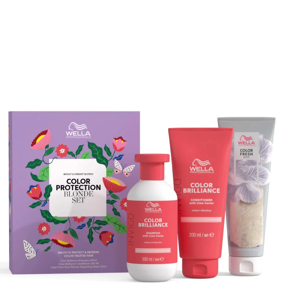Wella Professionals Care Colour Protection Blonde Set (Worth £48.75) Image 1