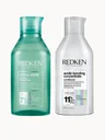 Redken Amino Mint Scalp Cleansing for Greasy Hair Shampoo and Acidic Bonding Concentrate Conditioner Bundle