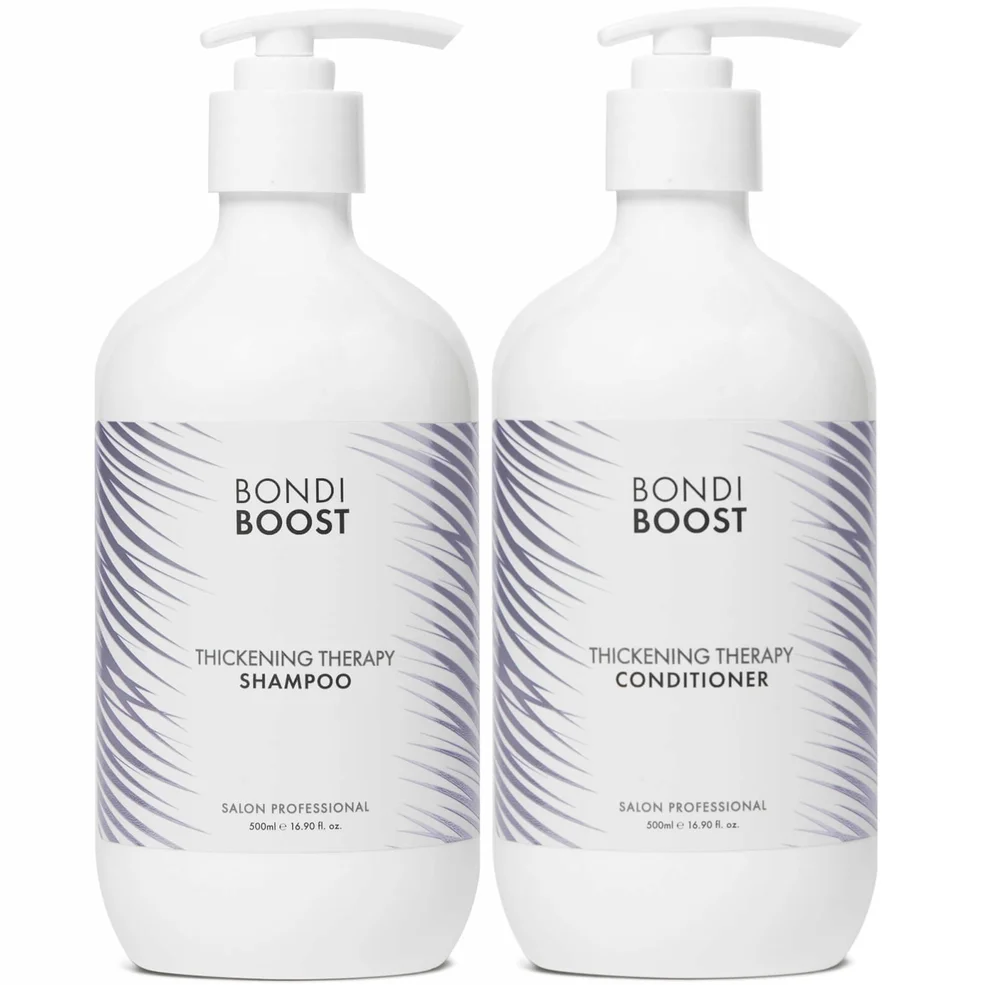 BondiBoost Thickening Therapy Shampoo and Conditioner 500ml Bundle Image 1