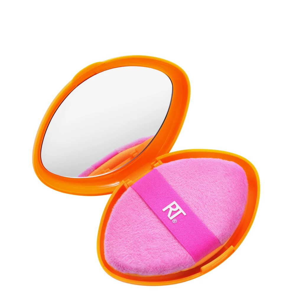 Real Techniques Miracle 2-in-1 Powder Puff + Travel Case Image 1