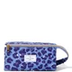 The Flat Lay Co. Open Flat Box Bag - Blue Leopard