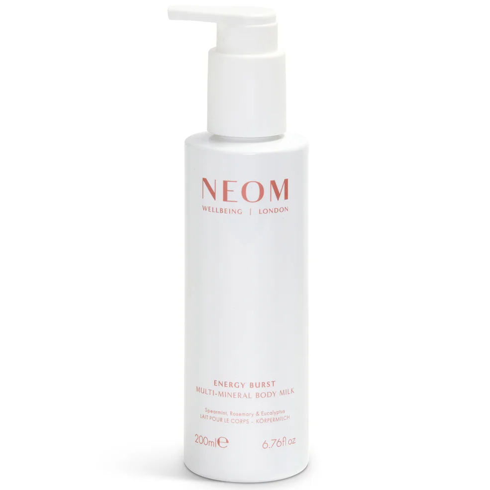 NEOM Energy Burst Multi Mineral Body Milk 211g LOOKFANTASTIC NEOM Energy Burst Multi Mineral Body Milk 211g LOOKFANTASTIC