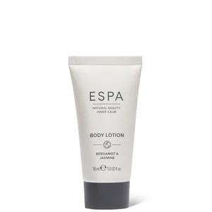 ESPA Bergamot and Jasmine Body Lotion 30ml Tube - undefined undefined