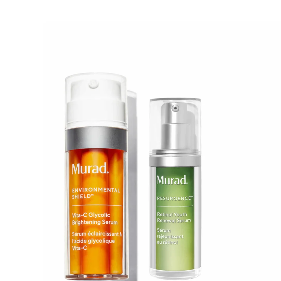 Murad Power Serums: Retinol Youth Renewal Serum and Vita-C Glycolic Serum Image 1