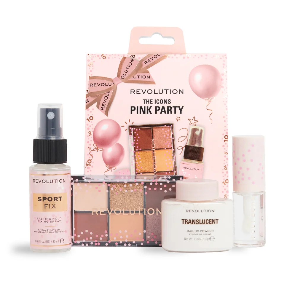 Makeup Revolution The Icons Minis Set - Pink Party Image 1