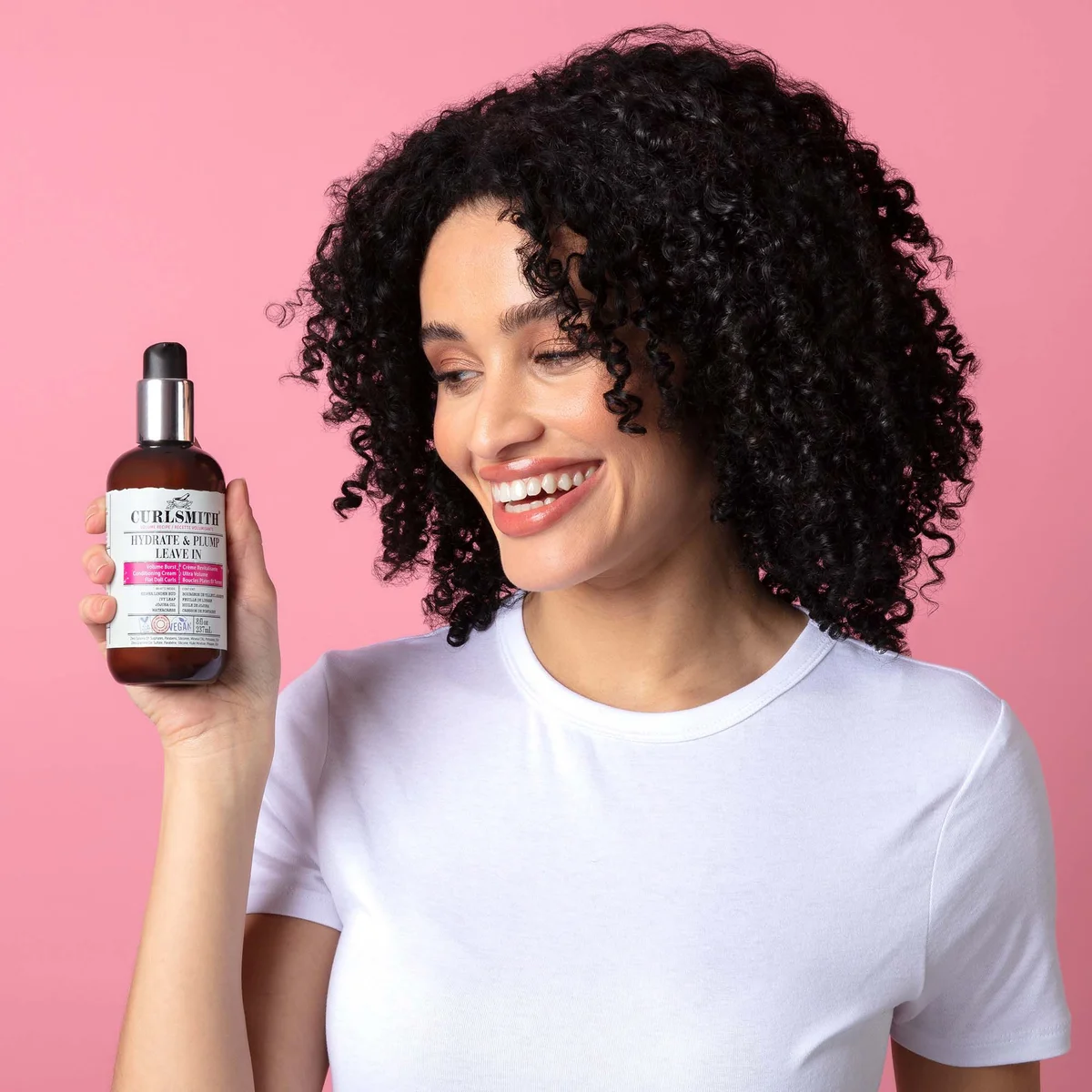 Curlsmith Hydrate Plump Leave-in Conditioner 237ml LOOKFANTASTIC