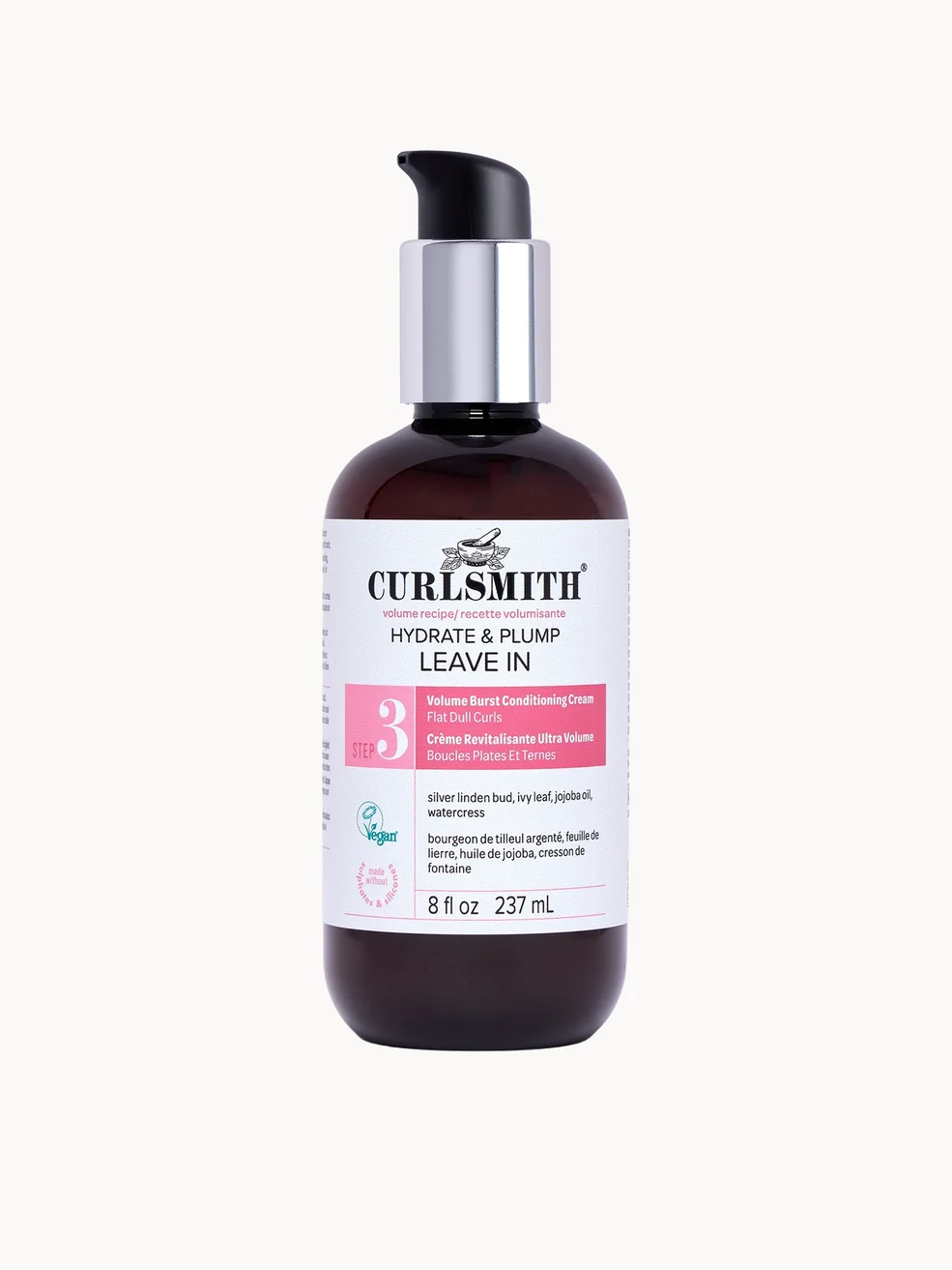 Conditioned Lab Curlsmith Hydrate & Plump Leave-in Conditioner 237ml | LOOKFANTASTIC