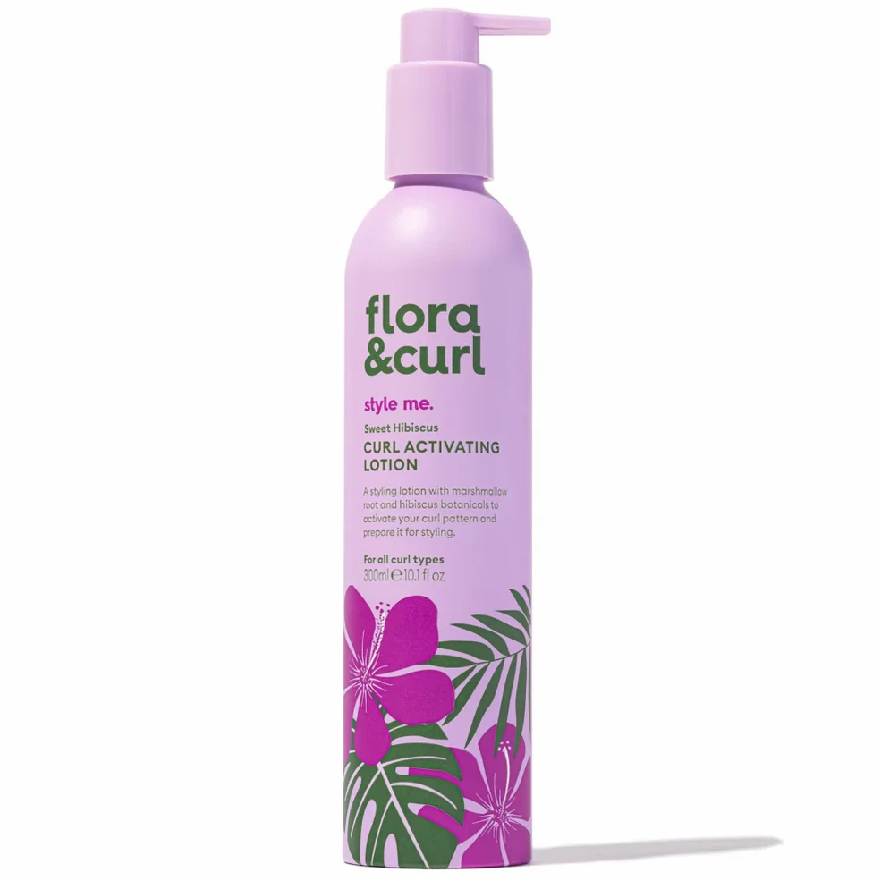 Flora & Curl Sweet Hibiscus Curl Activating Lotion 300ml Image 1