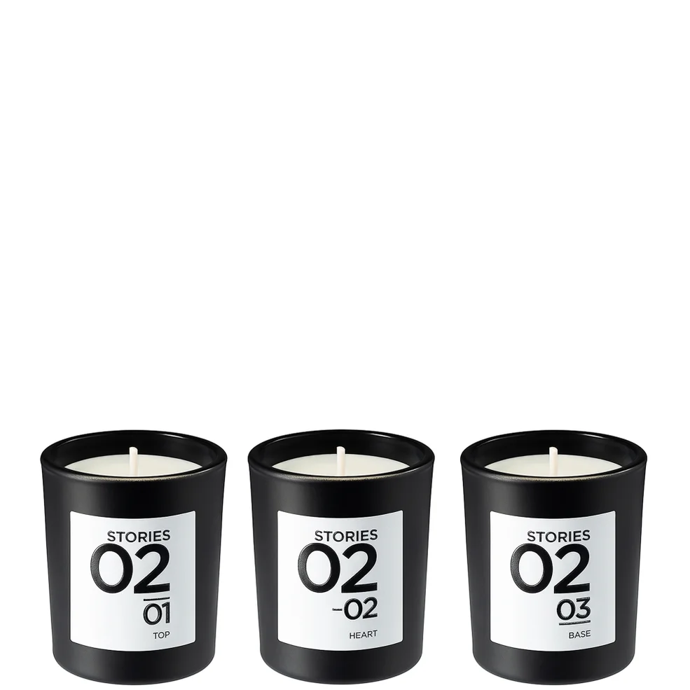 STORIES No.02 Candle Trio 3 x 70g Image 1