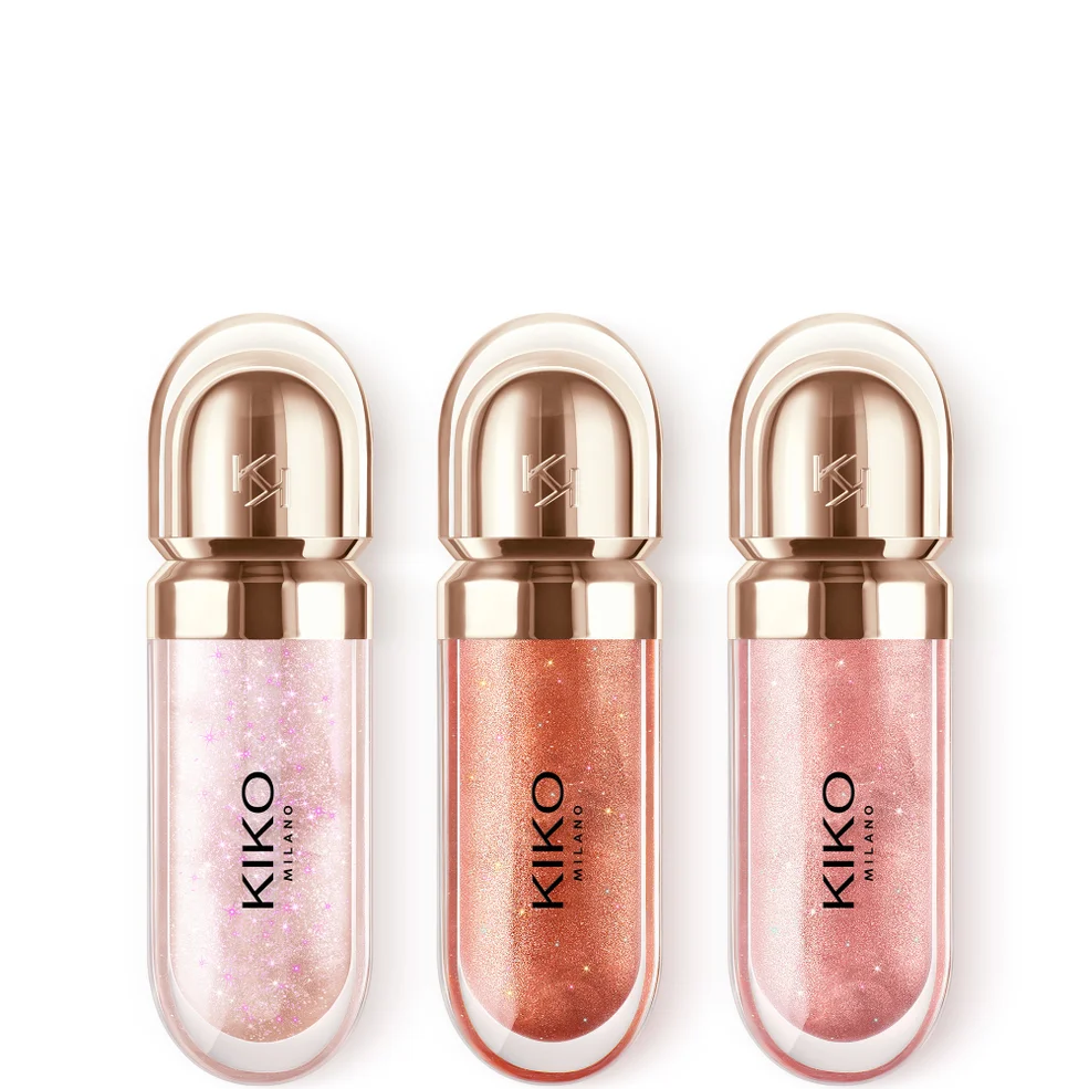 KIKO Milano Exclusive 3D Hydra Lipgloss Limited Edition Trio Image 1