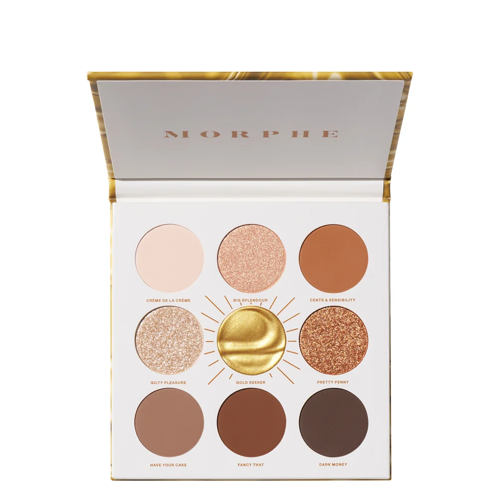 Morphe 9 Pan Gold Seeker Artistry Palette Image 1