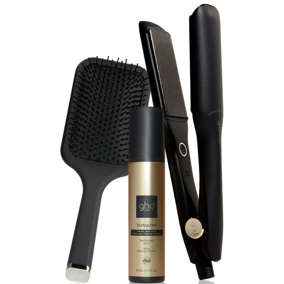 ghd Max Wide-Plate Hair Straightener and Styling Trio Image 1
