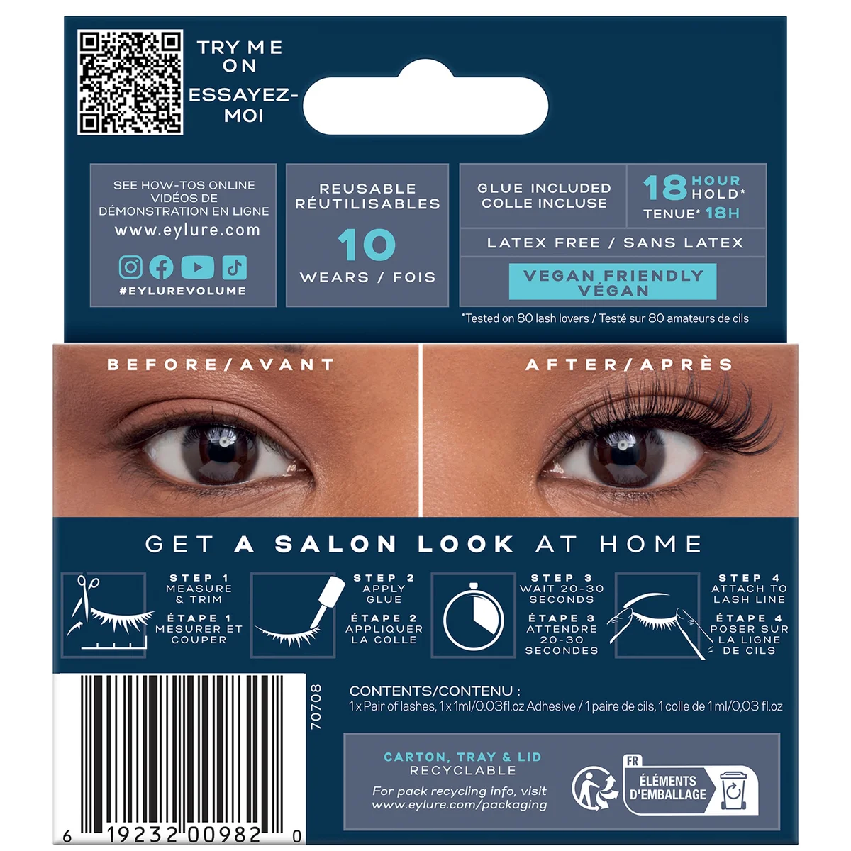 Eylure Wimpern Naturals Lashes N°020