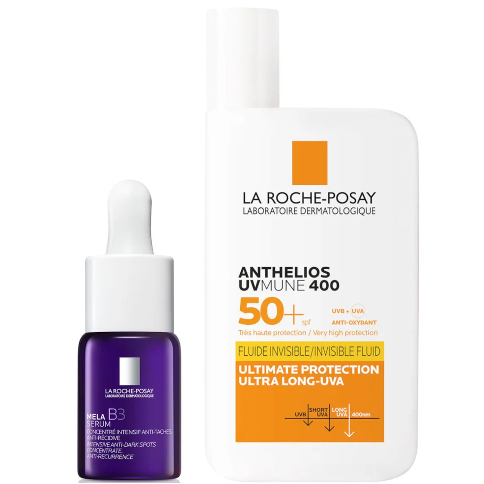 La Roche-Posay Anthelios UVMune 400 SPF 50+ 50ml and Mela B3 Serum 10ml with Hyperpigmentation Duo Image 1