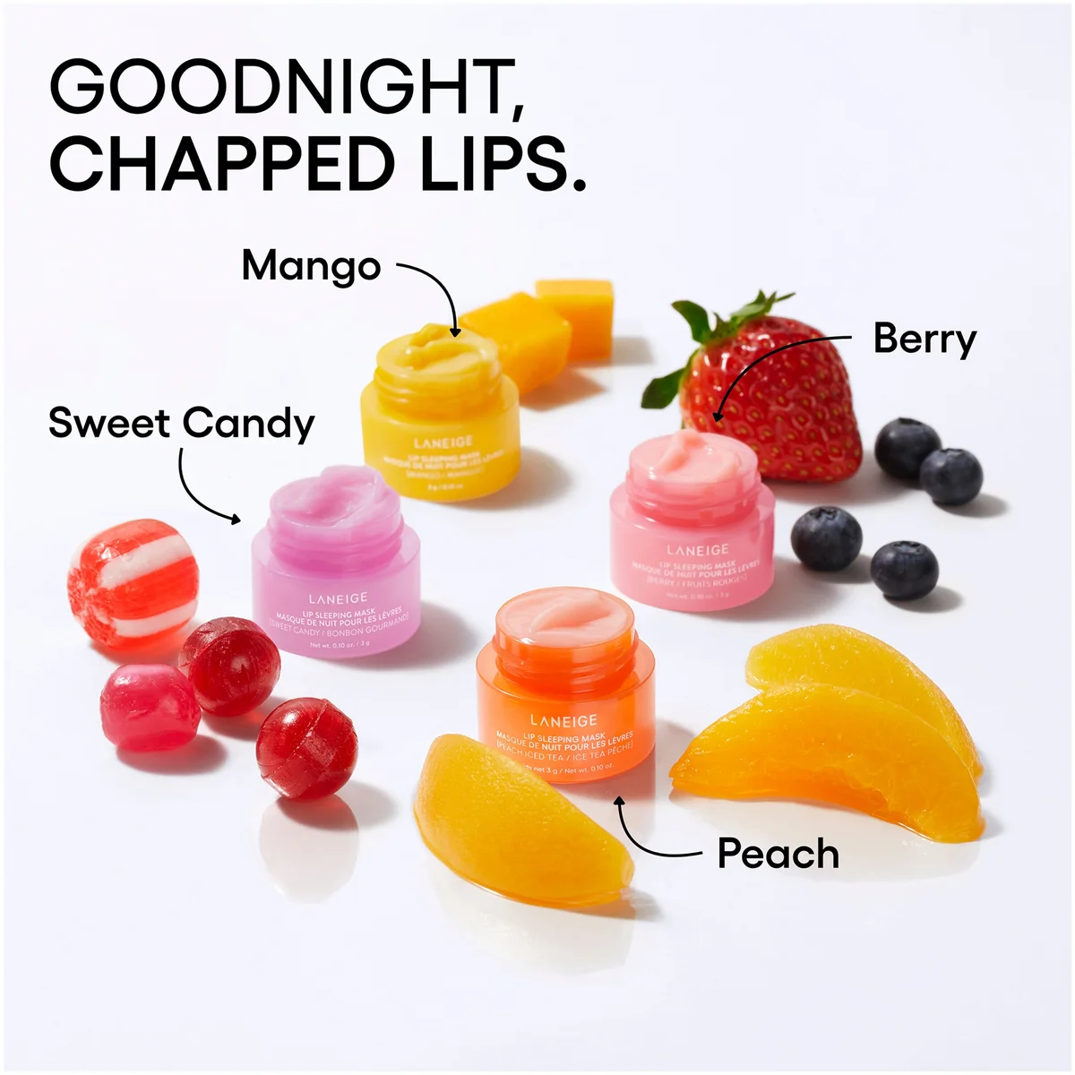 laneige dreamy lip sleeping mask kit with vitamin c LANEIGE Dreamy Lip Kit